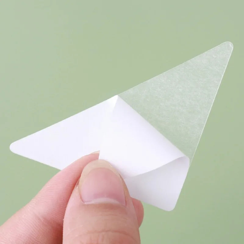 Anti Curl Collar Stays Avoid Roll Polo Shirts Shaping Patch Adhesive Stand Collar Shaper Sticker Prevent Deformation Fixed Pads