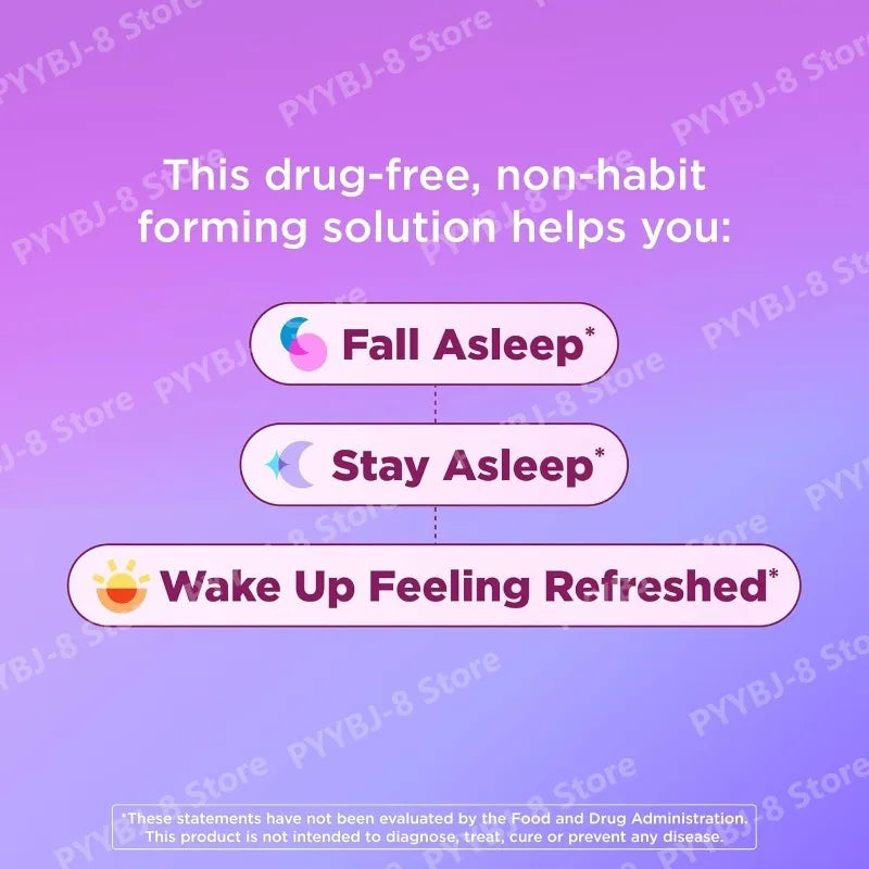 Sleep Gummies Contain L-Theanine & Botanicals Helps To Calm The Mind Promote Healthy Sleep Cycle Blackberry Flavor 60 Count