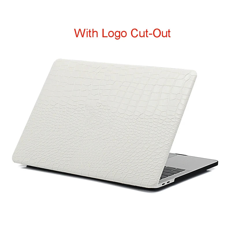 Free Print Name Laptop Case For Macbook New Air 13.3'' Pro Retina 14 " Computer Hard Case With Logo Cut-Out Free Print Name