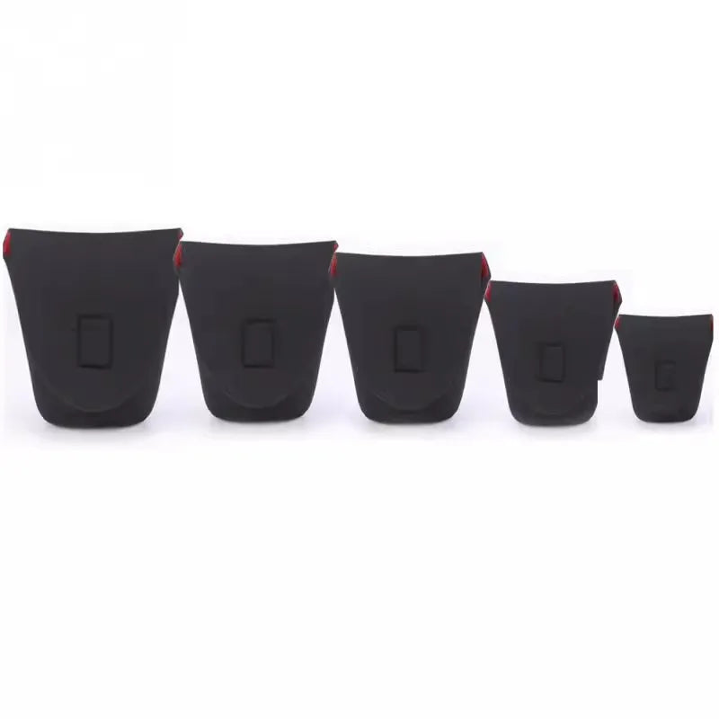 1pcs S M L XL XXL Neoprene waterproof Soft Camera Lens Pouch bag Case Size