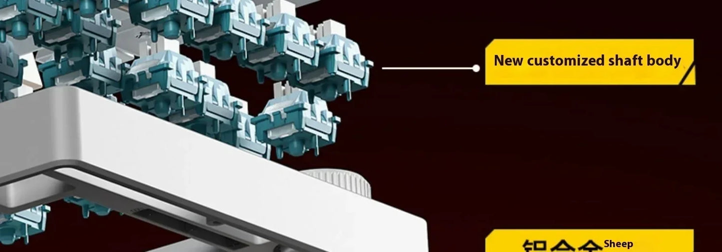 Leobog Hi75C Hi75 Hi75C Pro Aluminum Wireless Custom Mechanical Keyboard Kit Gaming Bluetooth 2.4G Wired Hotswap Gamer Keyboard