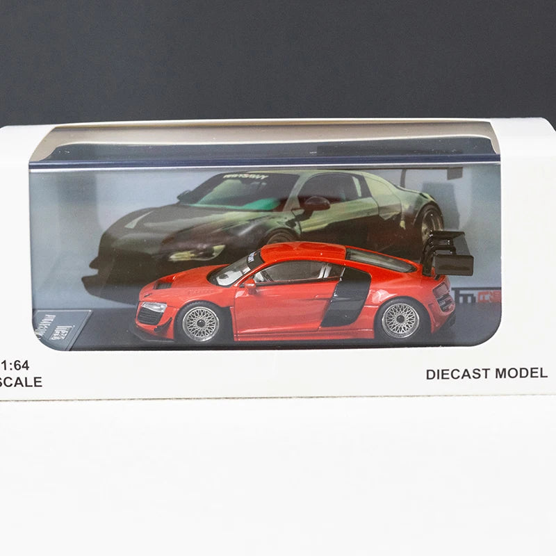 LMF 1:64 R8 LMS Ultra Racing alloy car model