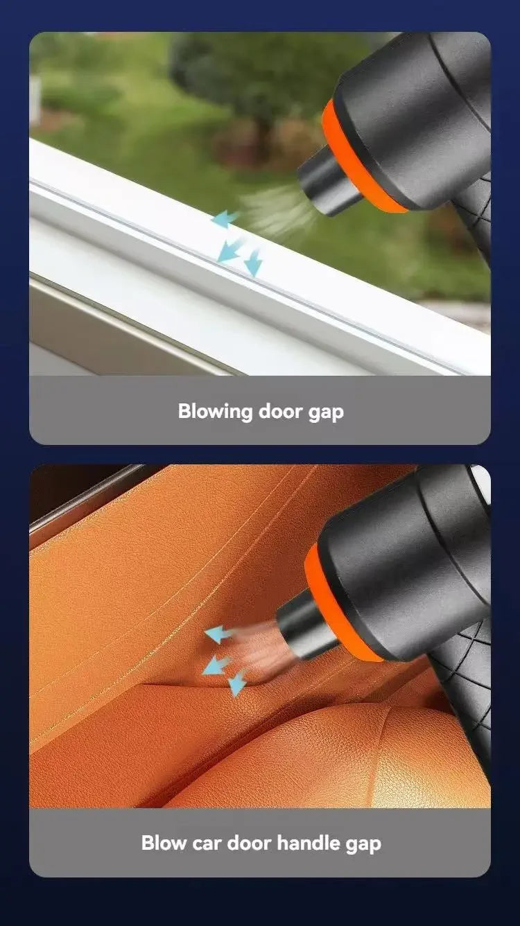 Car Cordless Vacuum Cleaner Portable Large Suction Household Cleaning Equipment Handheld Dust Collector Small Mini Dust Blower