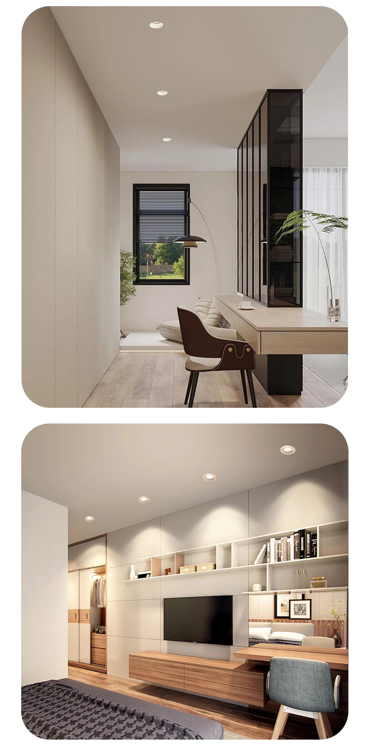 1-10pcs Led Surface Mounted Spot Downlight CCT 3000/4000/6500K Anti-glare Ceiling Lamp Foldable Spotlights for BedRoom Bathroom