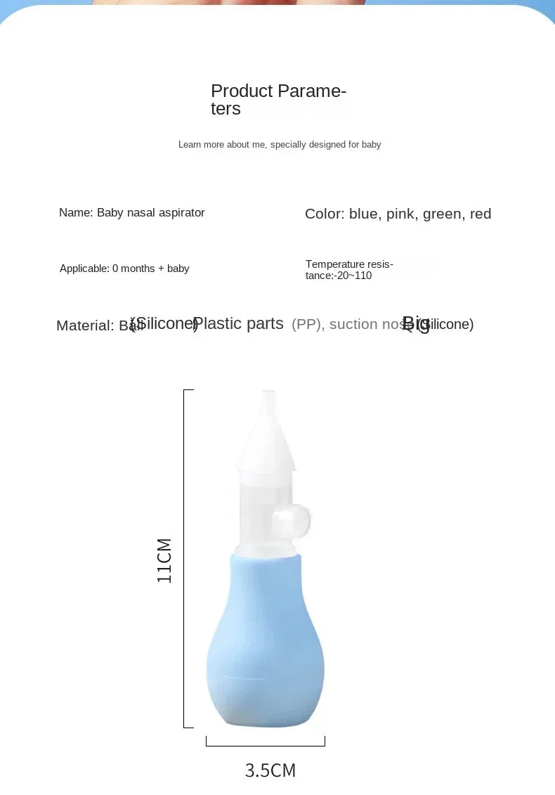 Baby Nose Cleaner Nasal Irrigator Baby Nose Washing for Children Care Tool Gifts Baby Nasal Aspirator Professional Syringe