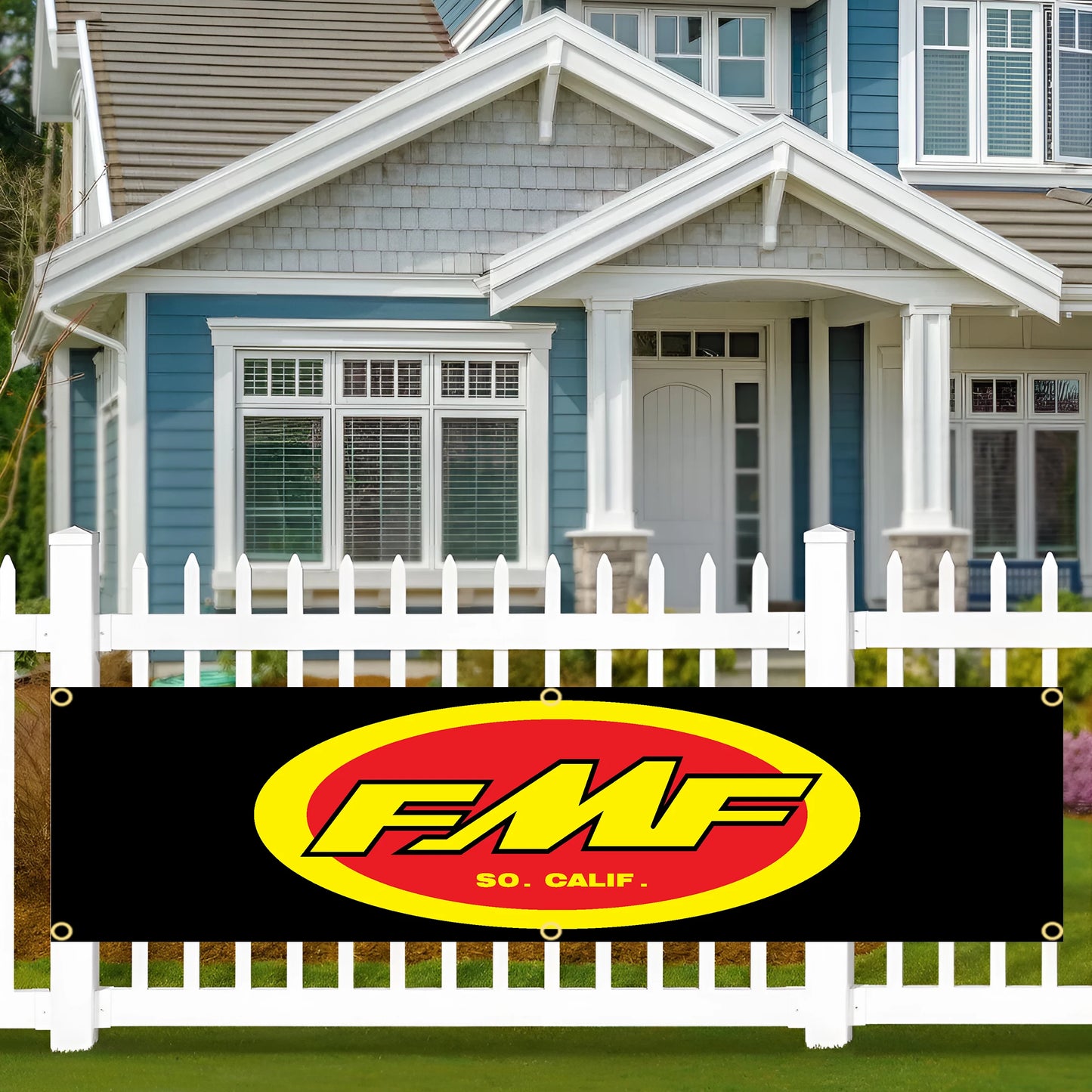 60X240cm FMFs Banner Flag Polyester Printed Garage or Outdoor Decoration Tapestry