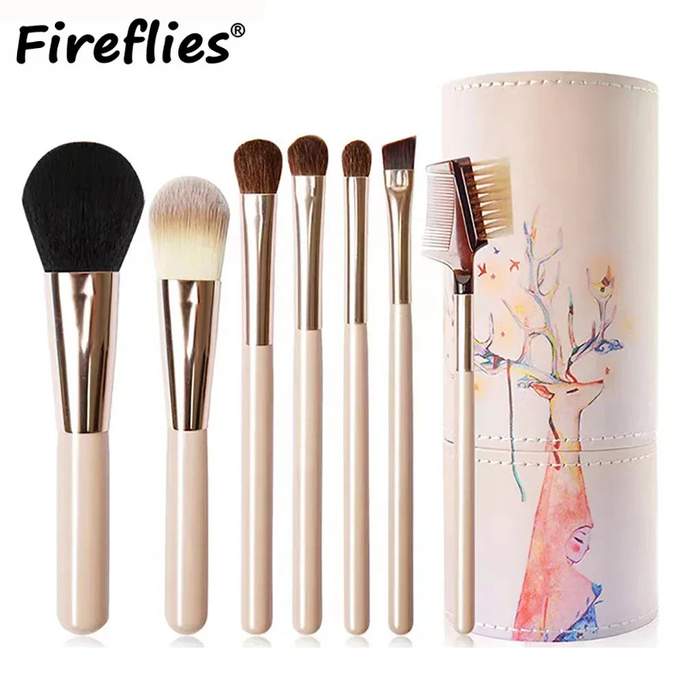 Makeup Brushes Set Face Eyes Make Up Brush Eyelash Eyeshadow Eyebrow Eyeliner Foundation Powder Blush Highlight Lips Brush