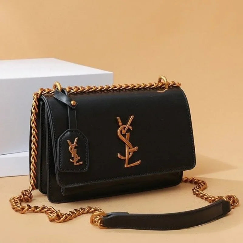 2026 Elegant Leather Diaper Bag Ladies Tote Handbag Shoulder Messenger Crossbody Luxury Brand Designer Classic Popular Versatile