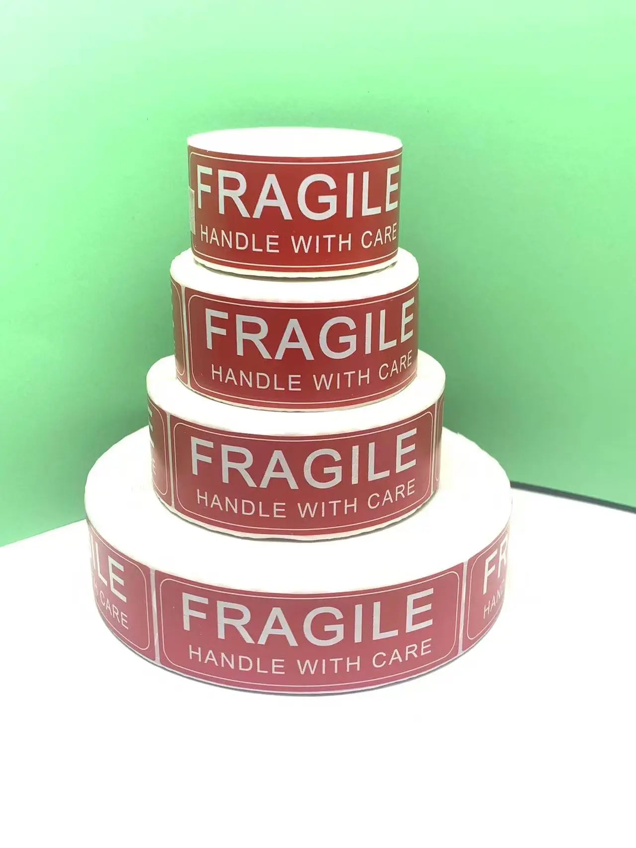 1000/500/150sheets/roll Fragile Label Stickers Handle With Care Warning Signs Careful shipping Tags sticker