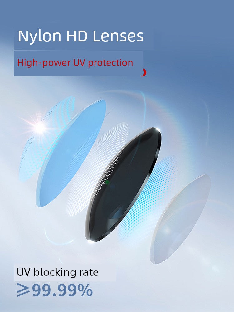 GM Myopic Sunglasses Men Can Wear Degrees for Driving Sun Protection UV Protection 2025 New Sunglasses Women