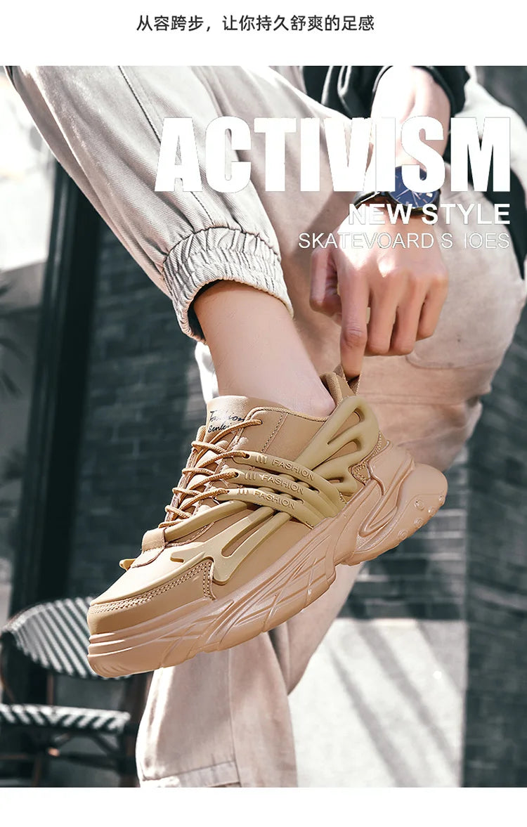 2025 new men's casual shoes,walking shoes,sneakers strolling shoe Casual Soft Sole Durable unisex shock-absorbing soft-soled