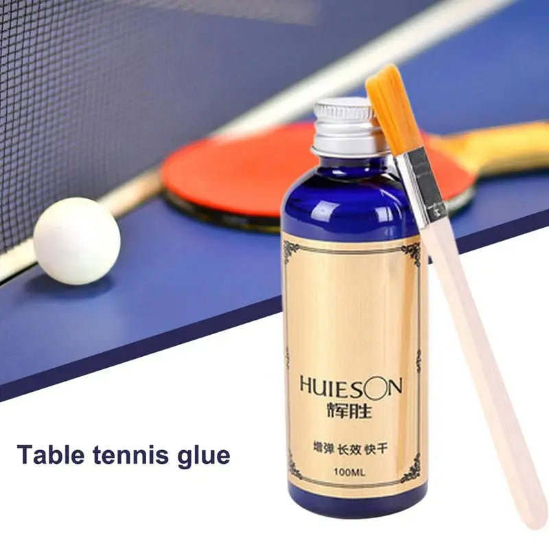 Professional 100ml Speed Liquid Super With Special Brush Pingpong Racket Rubbers Table Tennis Glue For School gym Accessories