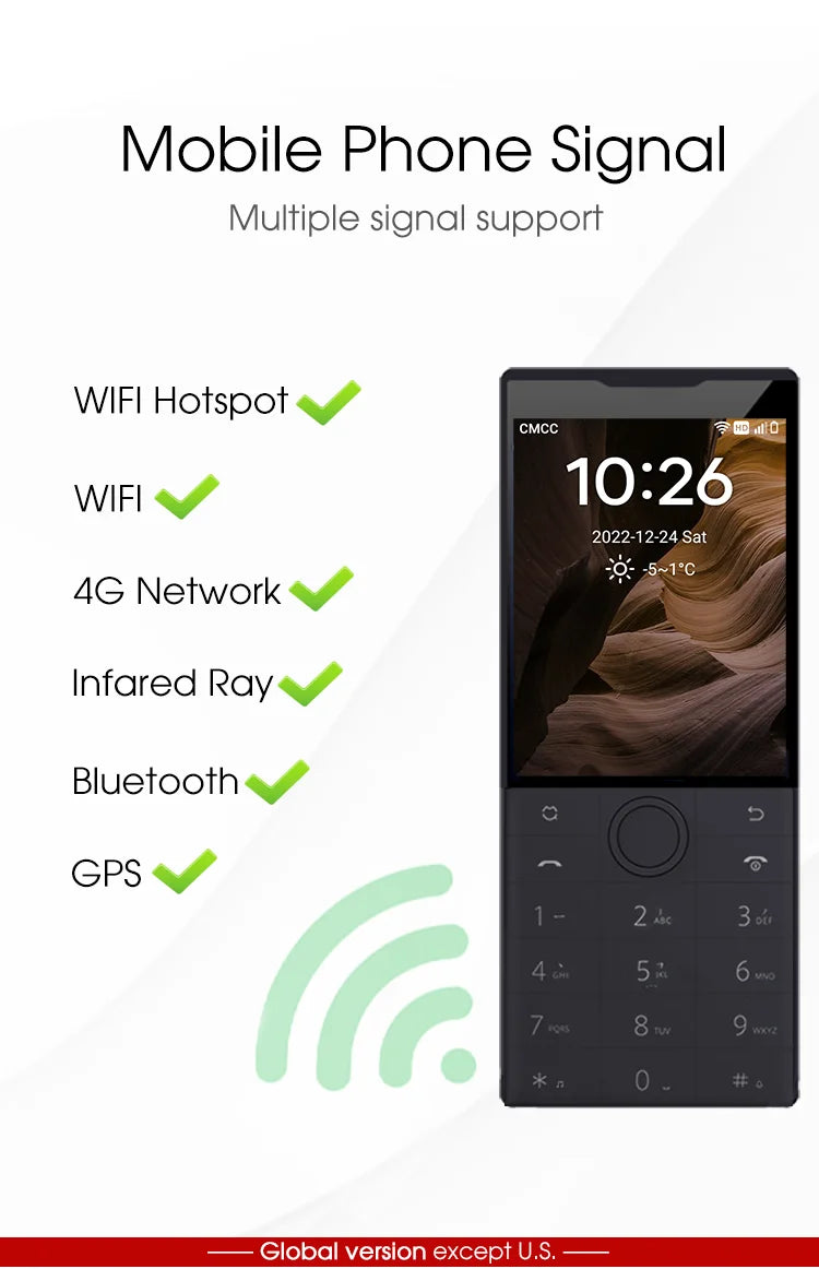 [SAVE MONEY] Google Version F22 No Camera 2GB+16GB  Android 11Touch Screen Phone Wifi +2.8 Inch MTK6739 Smart Phone