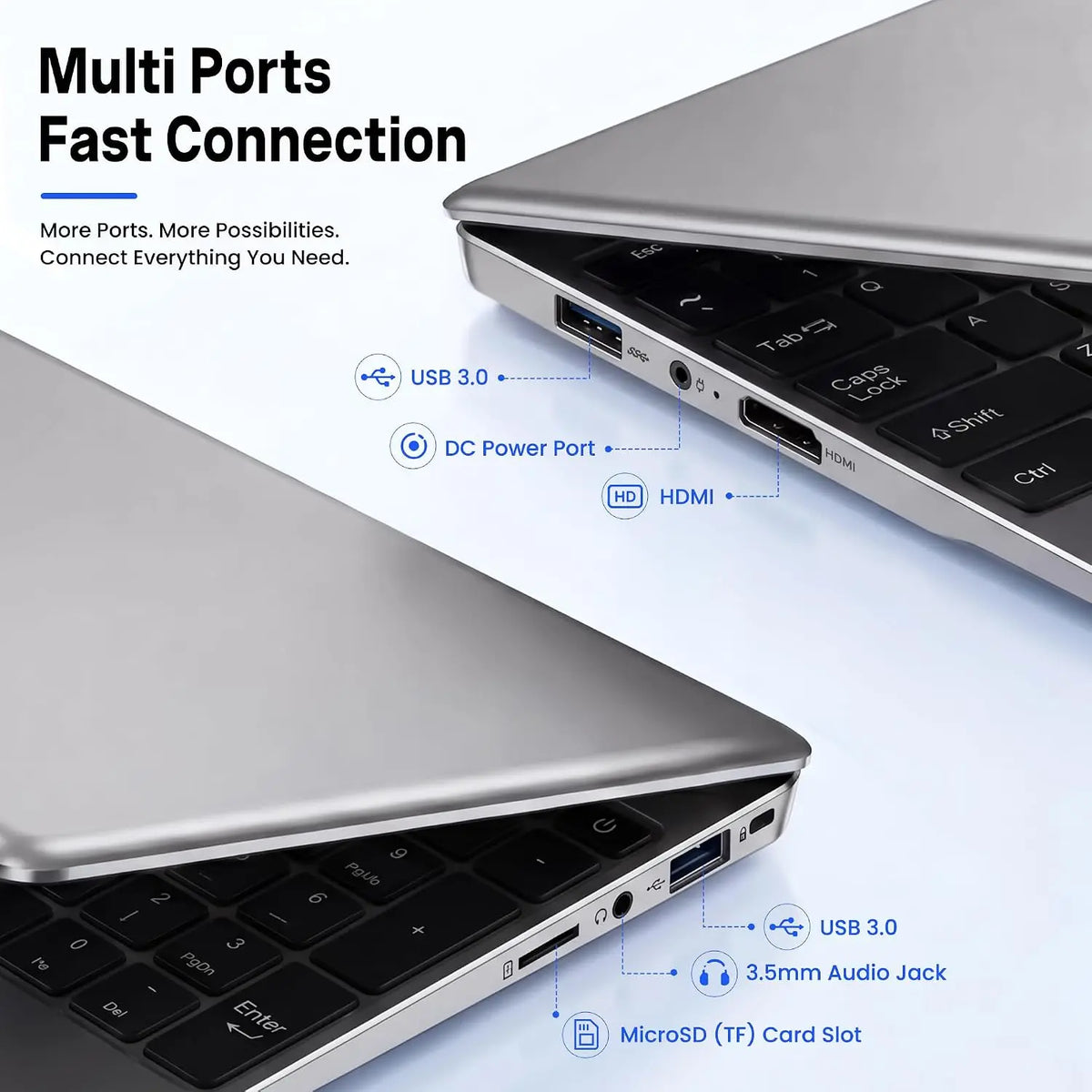 15.6" Intel Core I7-1165G7 Laptop Computer Windows 11 16GB RAM 1/2TB SSD Notebook PC 4K HD Wifi6 Backlit Portable Office Laptops