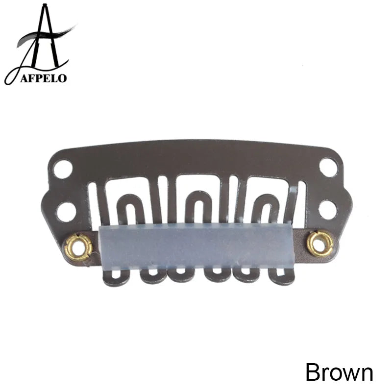 28mm U-Shape Hair Extension Tools Hair Extension Snap Clip Wig Hair Clips