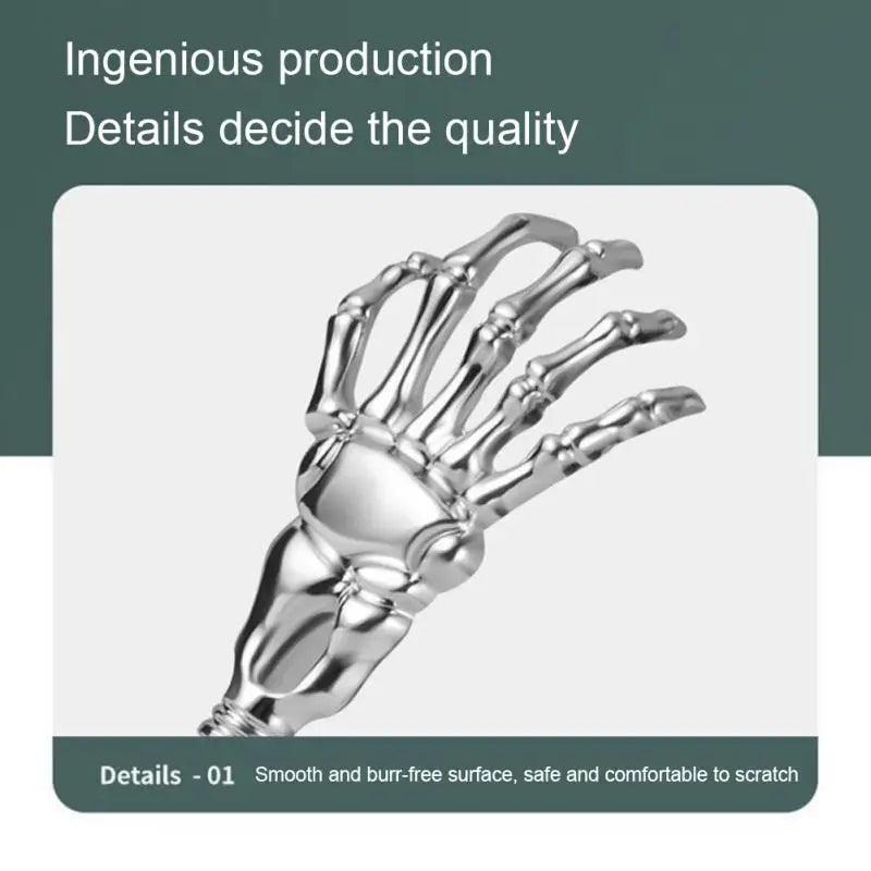 1/2PCS Retractable Back Scratcher Stainless Steel Long Handle Body Scratching Massage Tool Portable Universal Black Blue Health