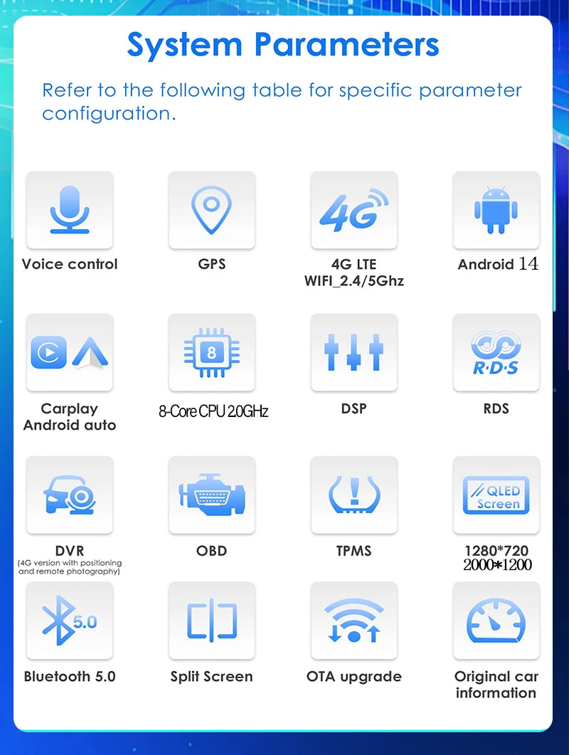 Car Radio For Peugeot 207 2006 - 2015 Multimedia Video Player Navigation Stereo GPS Android 14 wireless Carplay DSP RDS 5G WIFI
