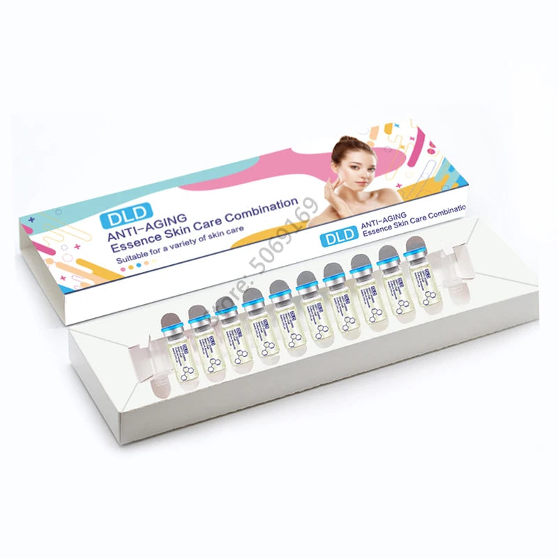 10 vials Korean 5ml BB Cream Glow Beginner Starter Kit Facial Moisturising Sunscreen Essence Foundation Cream Skin Care