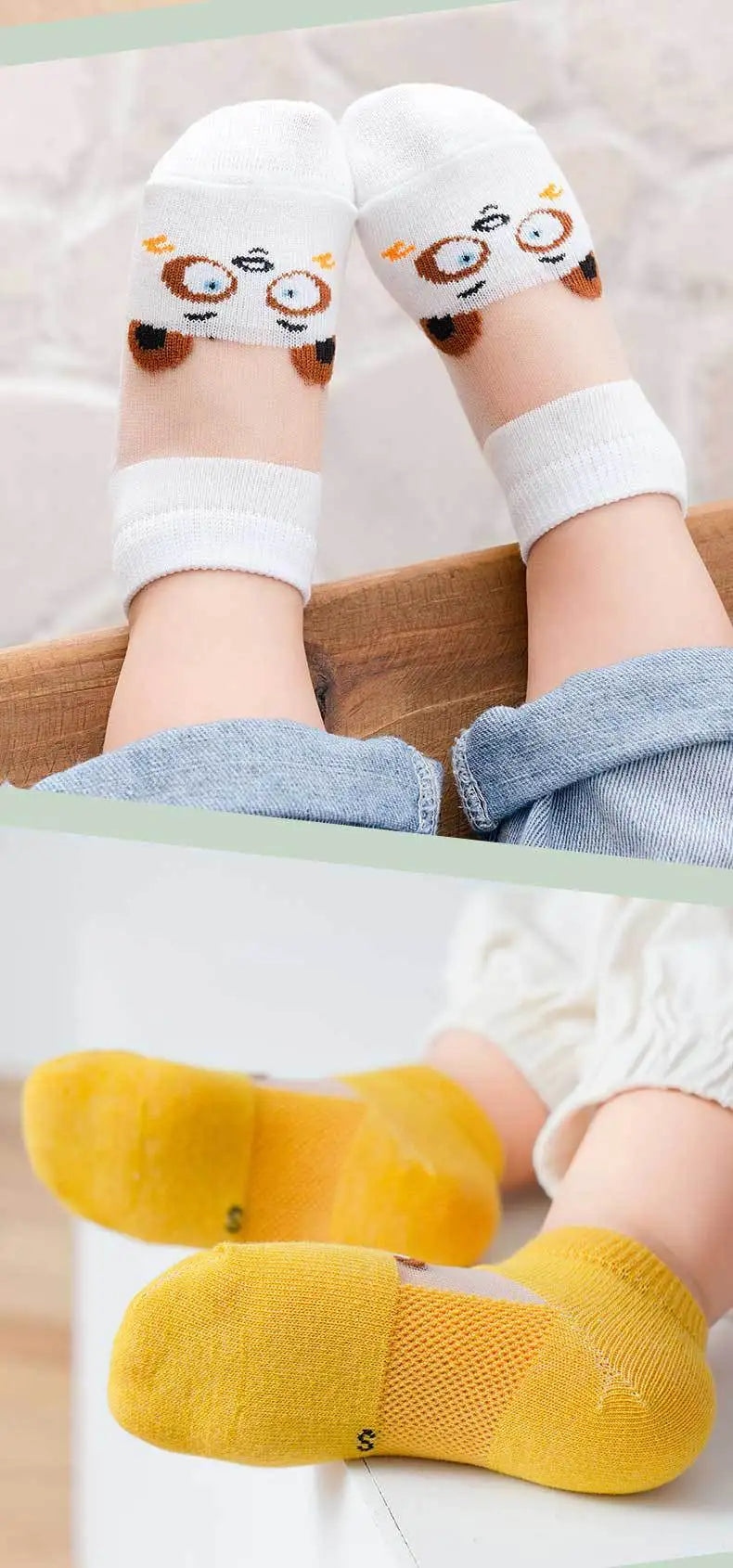 5 pairs 0-3-5-12 years old children's socks all genders Mesh Cotton Class A boys kids socks KS-2 socks for girls cartoon socks