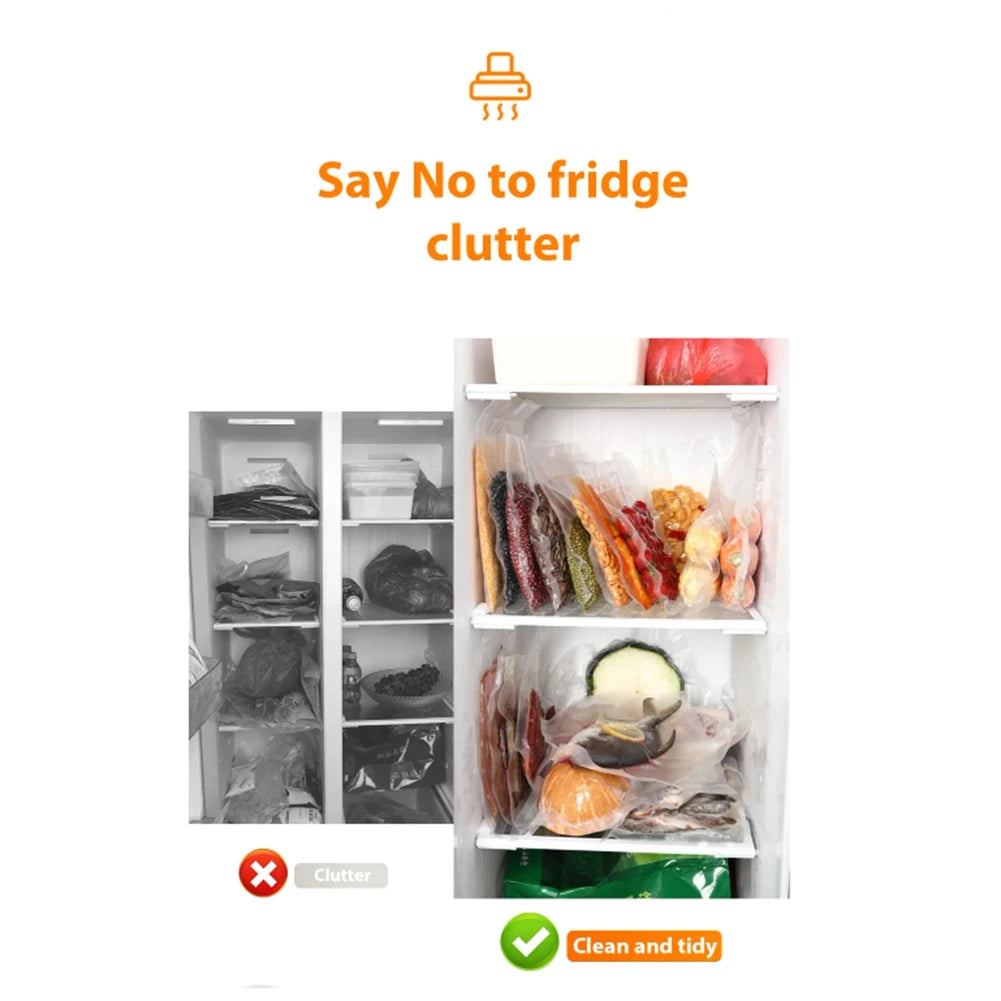 A01V-Vacuum Sealer Machine With 10 Free Bags Efficient Household Food Preservation And Packaging EU Plug B