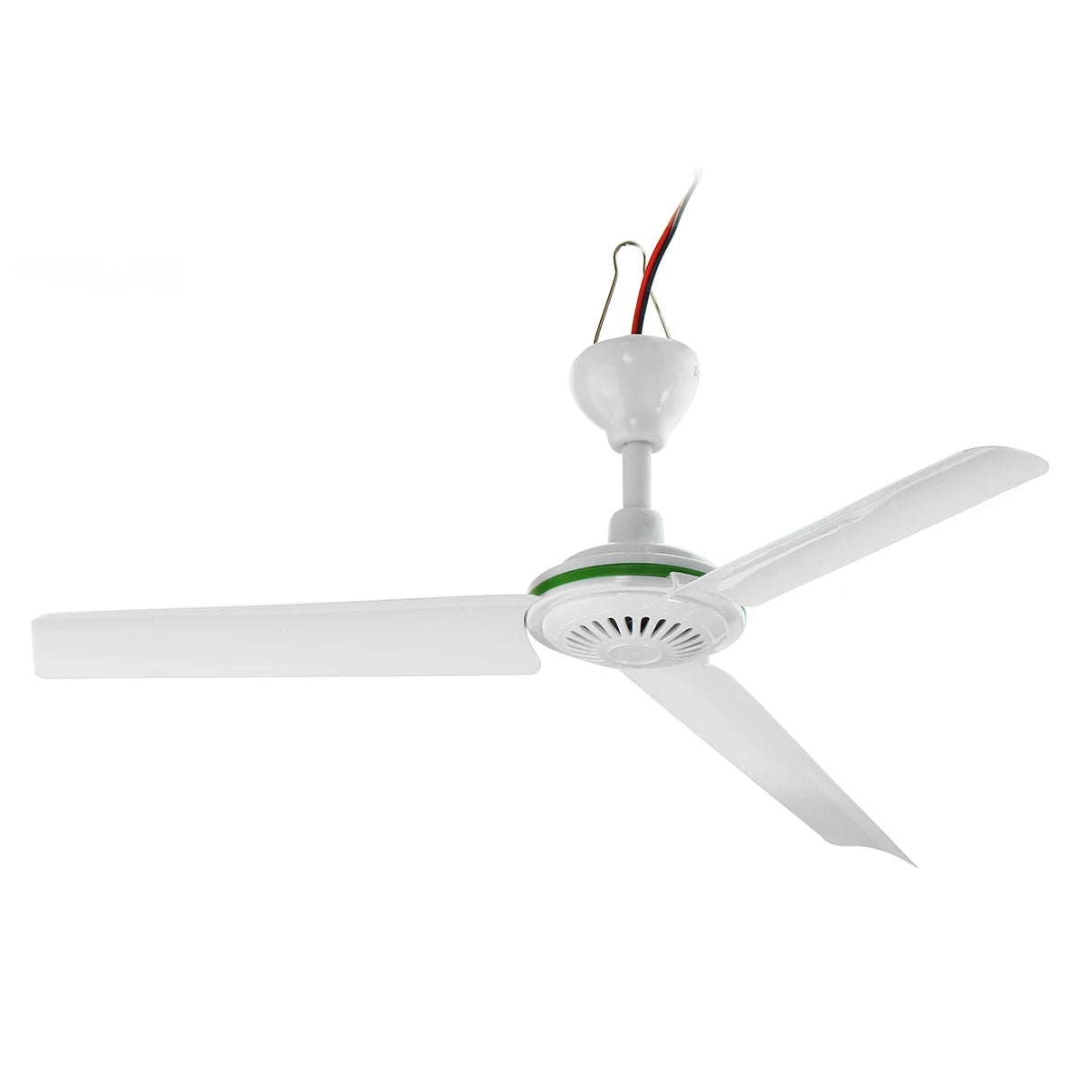 12V 6W Solar Ceiling Fan Environmental-friendly Solar Powered Cooling Fans Small Air Conditioning Appliances Portable Ac