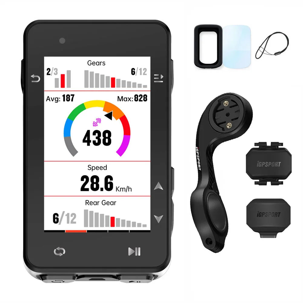 iGPSPORT iGS630S GPS Bike Computer Global Map Navigation Support Yaw planning Smart Climb Planning Indoor Bike Training