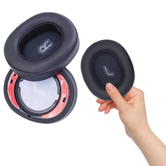 1 Pair Replacement Ear Cushions Covers Protein Leather Headphone Earpads Headset Ear Cushions for JBL E55BT Headset