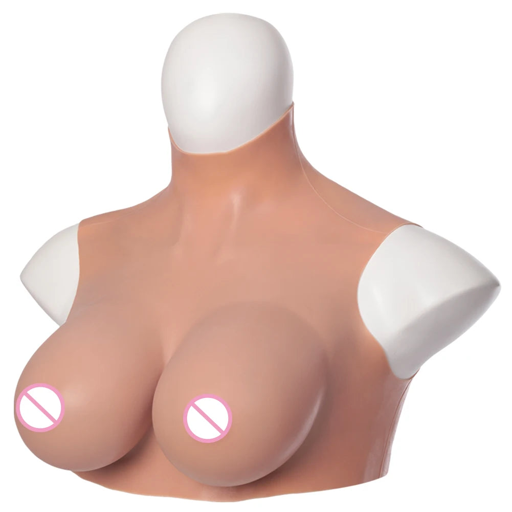 Realistic Silicone Breast Forms Artificial Fake Boobs for Crossdresser Shemale Drag Queen Transgender Cosplay