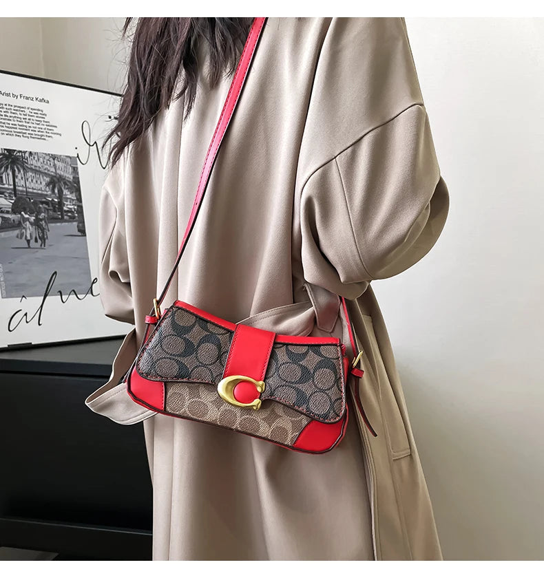 Graceful Retro Diaper Bag Women's Bag Airport Lounge Wait Exquisite Stylish Glamorous Timeless Versatile Practical Organized