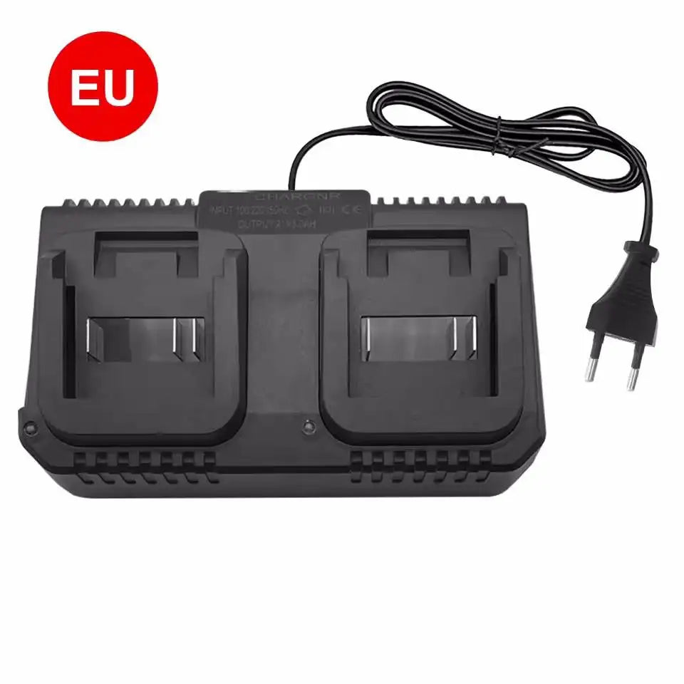 Dual Battery Charger For Makita BL1415 BL1815 BL1830 BL1850 US/EU Plug 18V 21V MAX Li ion Battery Charger 2 Slots Electronic Kit