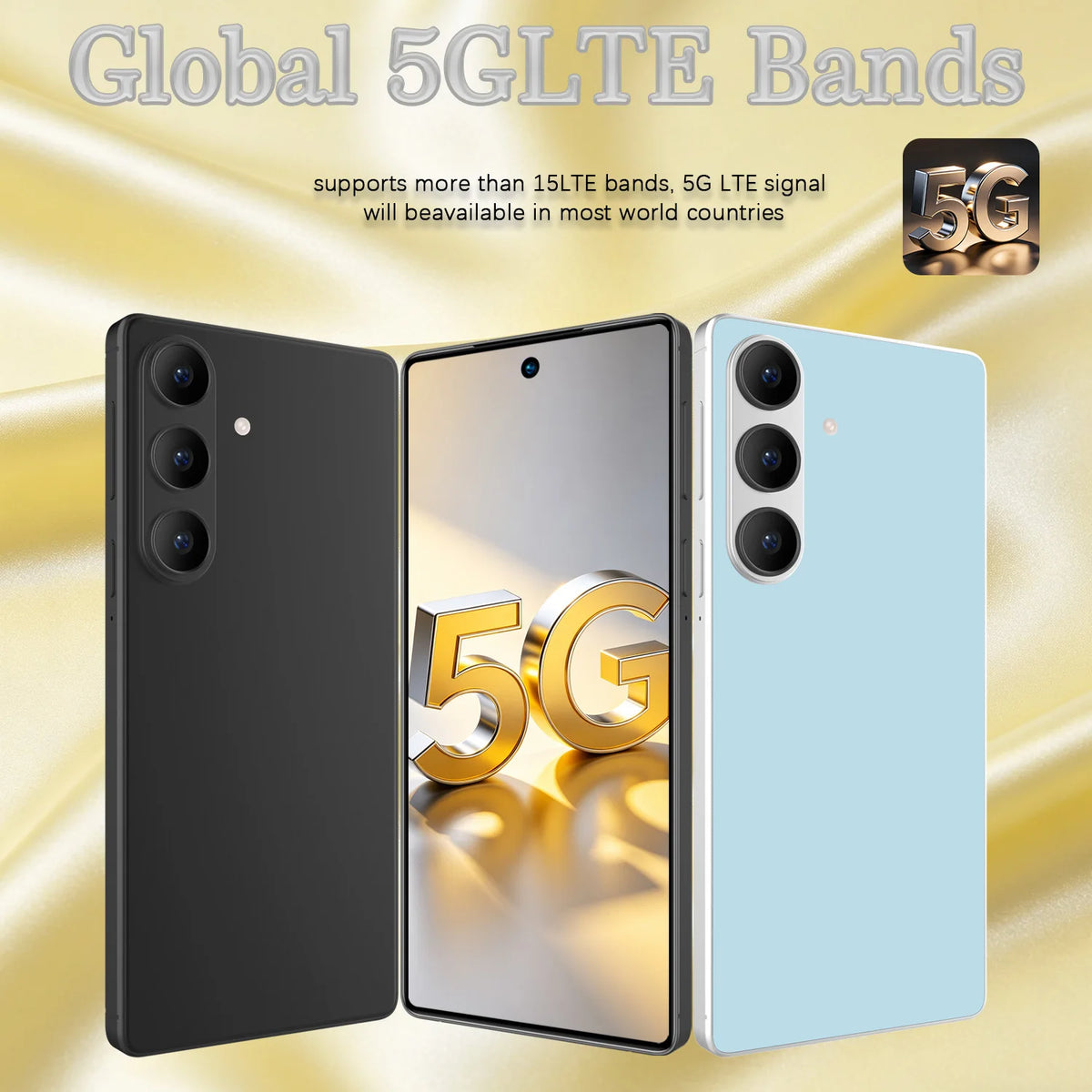 A57 22GB+2TB Global For Edition 8000mah HOT Screen Android 5G 108MP x 72MP Protector Battery Original Smart 7.3''HD AB2