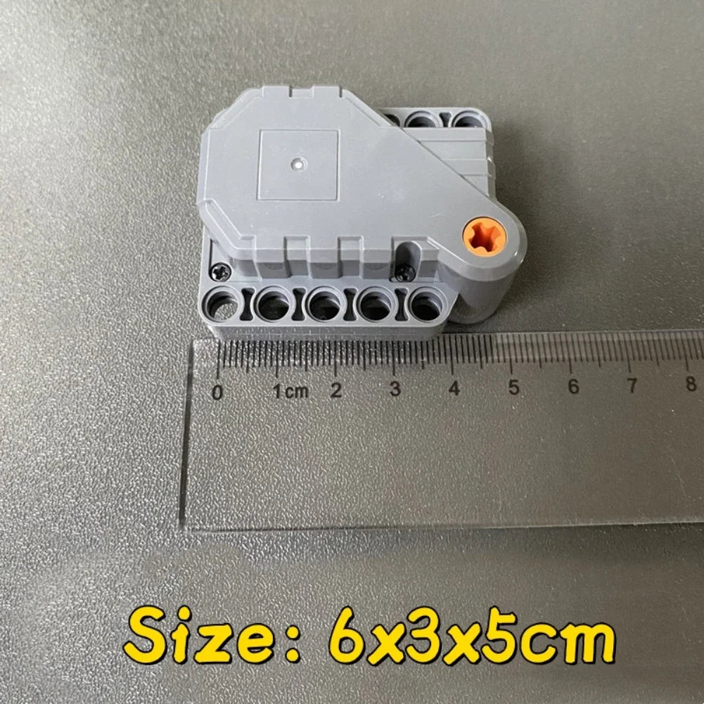 MOC Technical Parts Pull Back Motor 6x3x5 Building Blocks Compatible with Legoeds 12799 12787c01 Car Vehicle Inertia Motor Toys