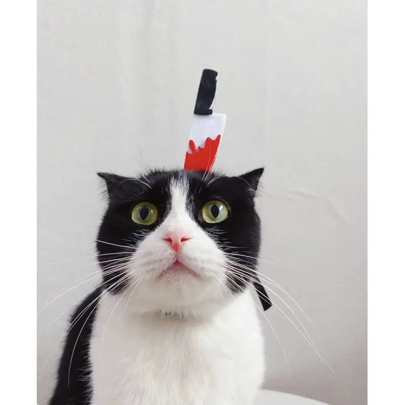 Pet Costume Funny Headwear for Cat Puppy Dog Halloween Photography Props Party Supplies Pet Accessories