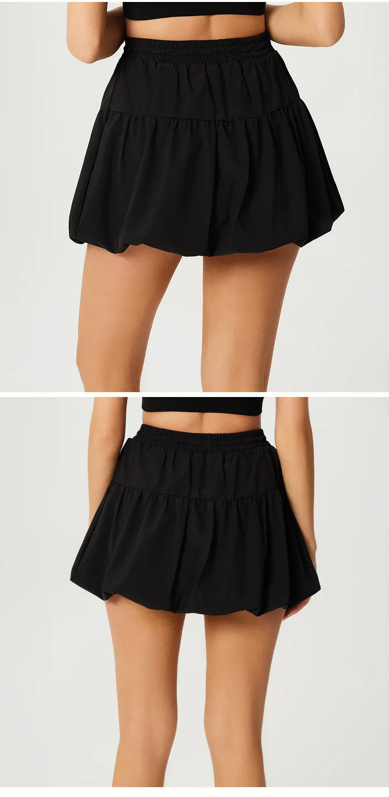 Women High Waist Sports Short Skirt Lined Shorts Fitness Yoga Quick Dry Running Sport Skirts Tennis Skirt Golf Wear for Women