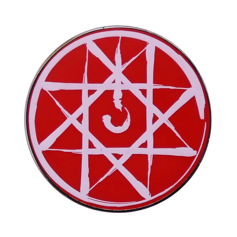 Fullmetal Alchemist Pins for Backpacks Badges on Backpack Manga Enamel Pin Accessories for Jewelry Cute Things Brooches Gifts