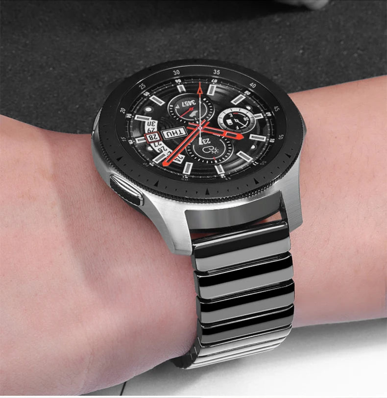 Ceramic strap for huawei watch 4 46mm band Gear S3 amazfit GTR4 3 46mm 22mm bracelet Huawei watch GT4 3 se 2 46mm Strap GT2 22mm