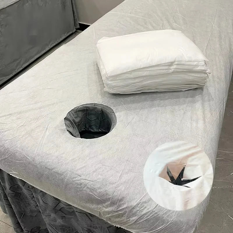 10/20/50 Pieces Disposable Elastic Breathable Non-woven Fabric Covers Thickened Spa Salon Beds Clinic Beds Massage Shop Beds