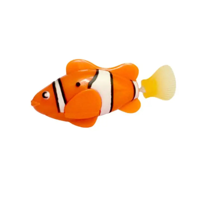 Flash Swimming Electronic Pet Fish Bath Toys for Children Kids Bathtub Battery Powered Swim Fishing Tank Decoration