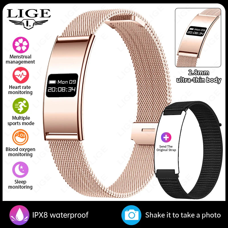 Men Women Smart Bracelet Heart Rate Sleep Monitor Health Smart Band Waterproof Sports Fitness Tracker Smartwatch for Android iOS