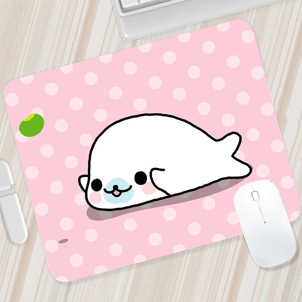 Japanese Cute Mamegoma Small Mouse Pad Gaming Mousepad PC Gamer Mouse Mat XXL Computer Pad Keyboard Mat Desk Pad Laptop Mausepad