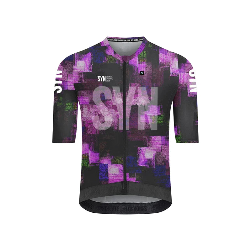 SYN men's cycling clothes cycling jerseys short sleeved cycling tops summer cycling sportswear quick drying clothes