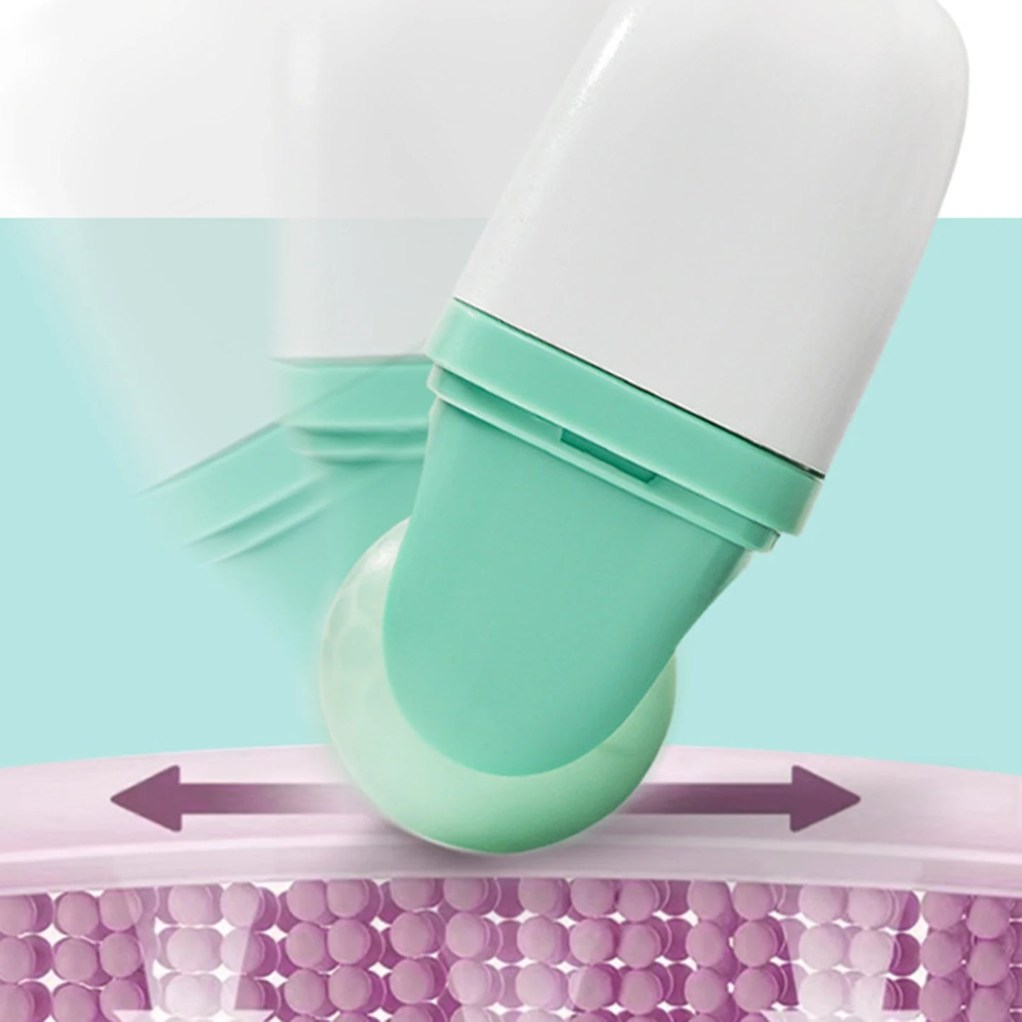 Face Ice Roller Skin Care Tools Double Head Cooling Therapy Skin Massage Rollers Face Skin Care Tools for Girls Woman care