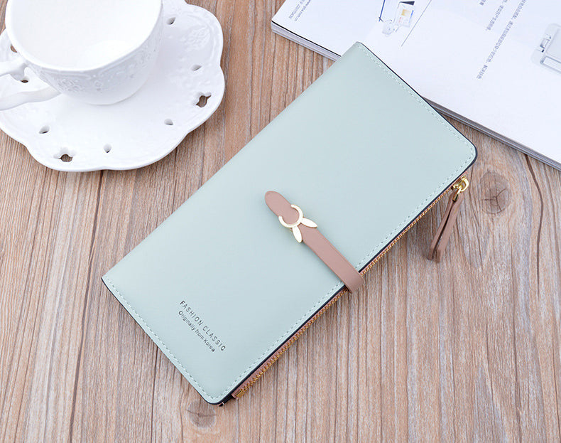 Luxury Long Wallet Purses for Women New Trend Slim Wallets Female Clutch Bag Ladies Credit Card Holder