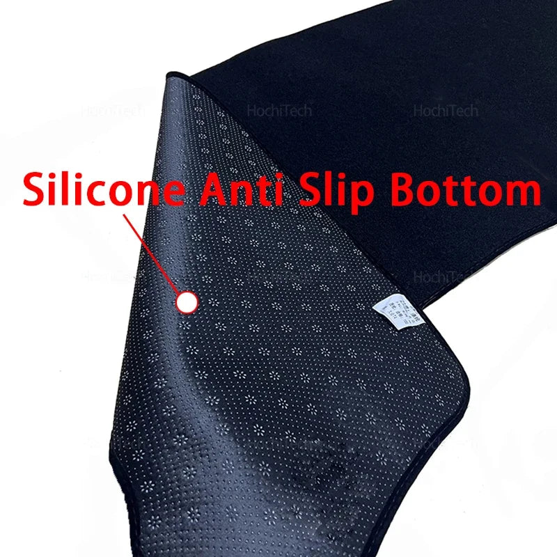 For Honda Fit Jazz 2008-2013 GE6 GE7 GE8 GE9 High Quality Dashboard Mat Dashmat Cover Pad Sunshade Carpet Accessories