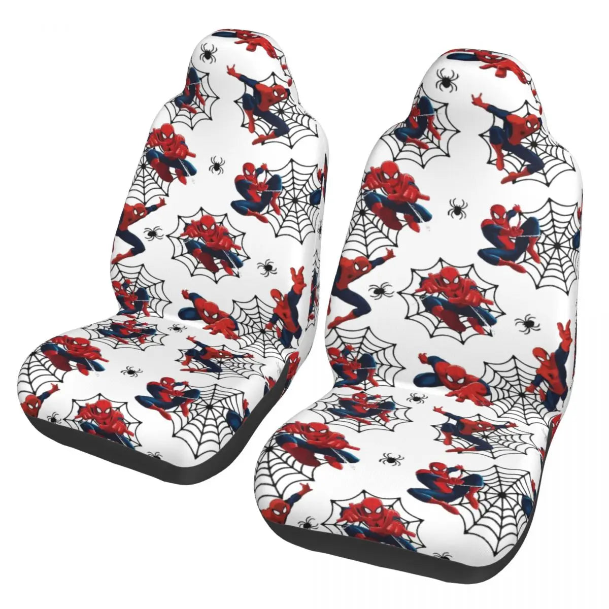 Spidey Spiderman Universal Car Seat Cover for most cars Suitable For All Kinds Models Superheros Seat Covers Polyester Fishing