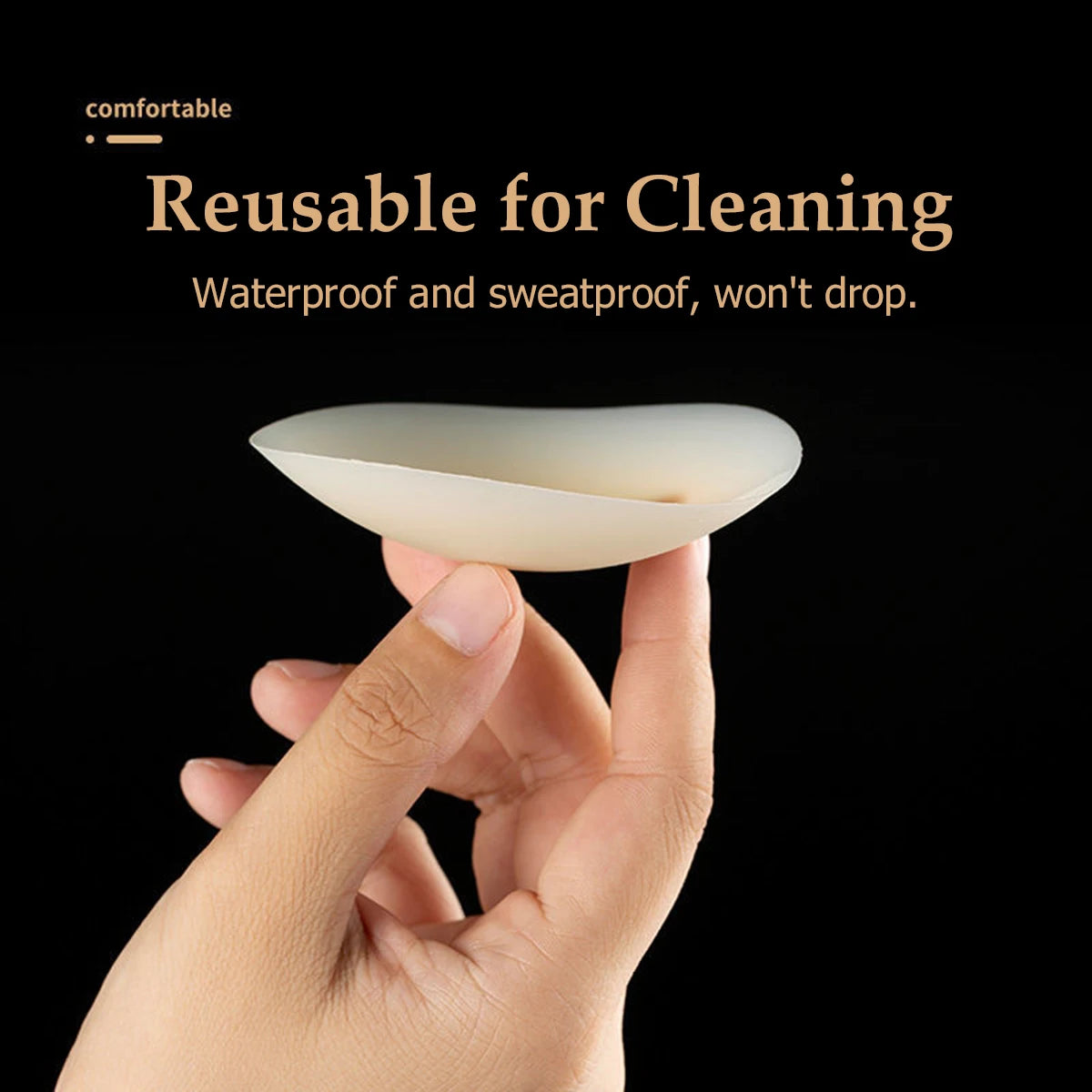 No Trace Sticky Without Glue Nipple Cover Plunge Dresses Bra Silicone Nubra Stickers Accessories Invisible Breast Pads Pasties