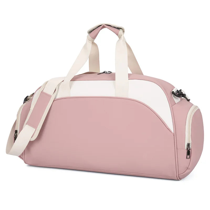 Fitness Bag Custom Logo Dry Wet Separation Travel Bag Personalized Sports Bag DIY Name Gym Bag