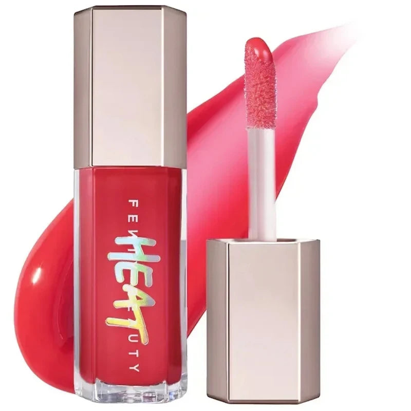 Fashion Fenty Beauty Lip Glaze Moisten Shine Glitter Lip Plumper Makeup For Beginner Liquid Lipstick Female Makeup Cosmetics