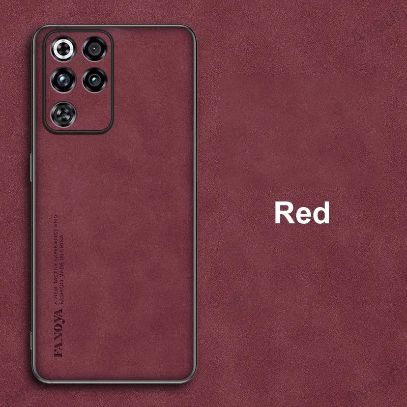 For Nubia RedMagic 11 Pro Plus Case Luxury PU Leather Phone Case For Red Magic 11 Pro+ 5G Back Cover Silicone Full Protection