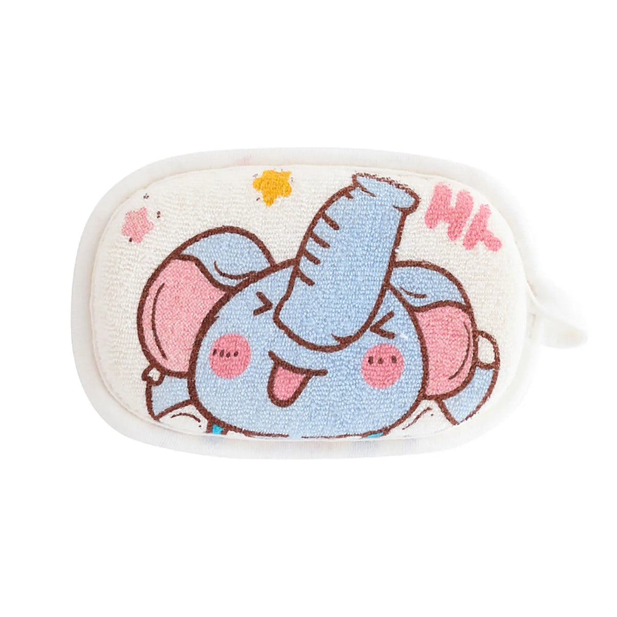 Cute Print Kids Baby Shower Bath Sponge Rub Cartoon Elephant Body Wash Towel Infant Toddle Newborn Bath Brushes Soft Rub